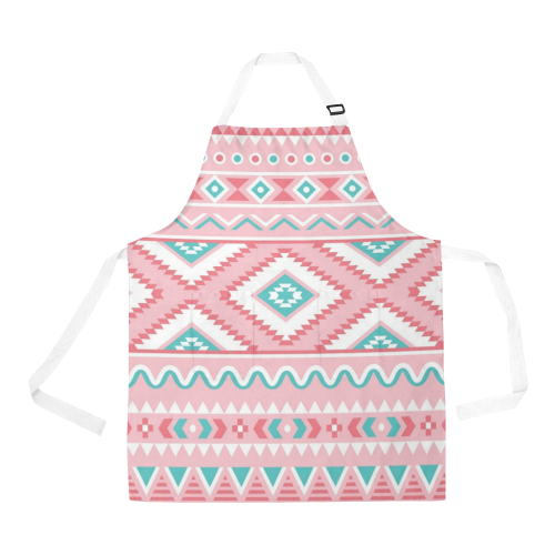 Pink Aztec All Over Print Apron
