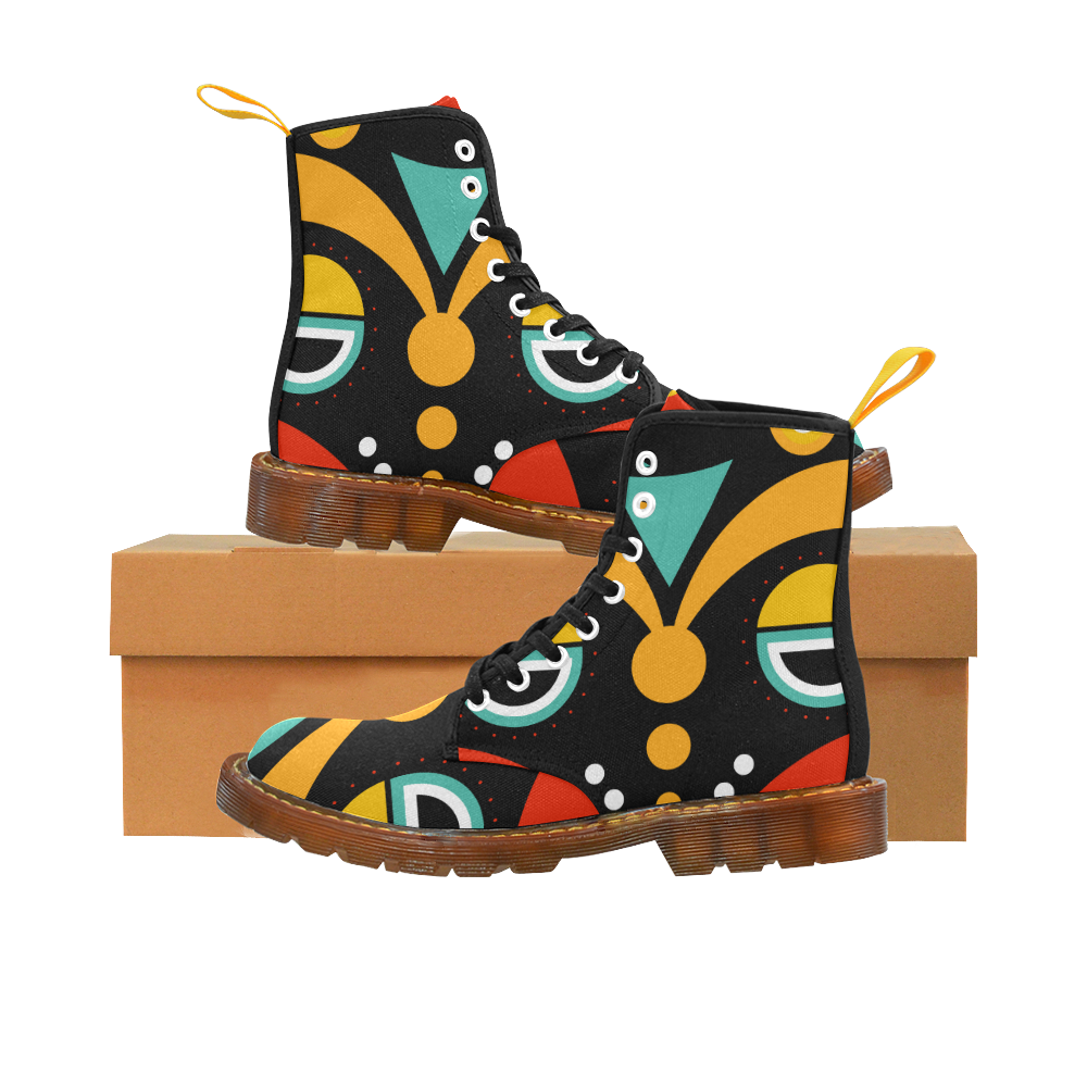 african traditional Martin Boots For Women Model 1203H