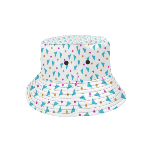 Funny Doodle Pattern 2C by JamColors All Over Print Bucket Hat