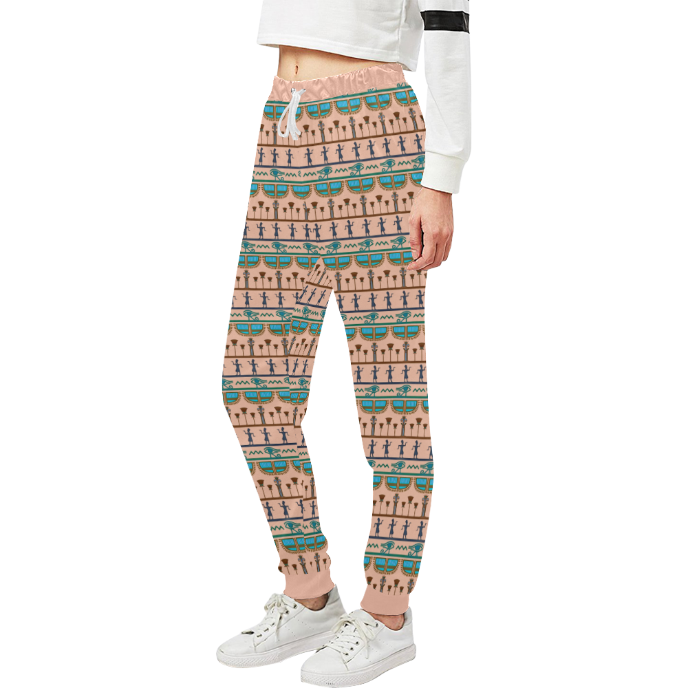 Egyptian Breeze Unisex All Over Print Sweatpants (Model L11)