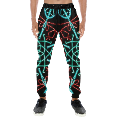 :Convergence: Men's All Over Print Sweatpants (Model L11)