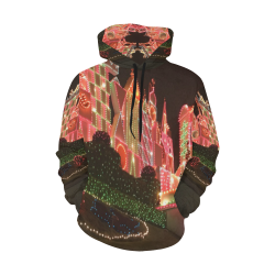 Entering a small world All Over Print Hoodie for Men (USA Size) (Model H13)