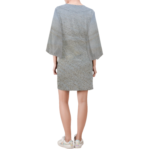 Sand - nothing but Sand Bell Sleeve Dress (Model D52)