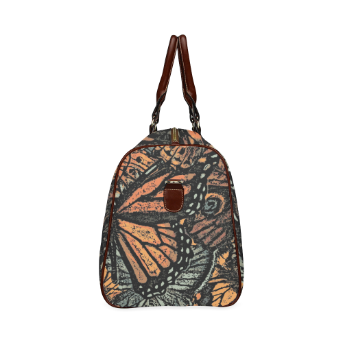 Monarch Collage Waterproof Travel Bag/Large (Model 1639)