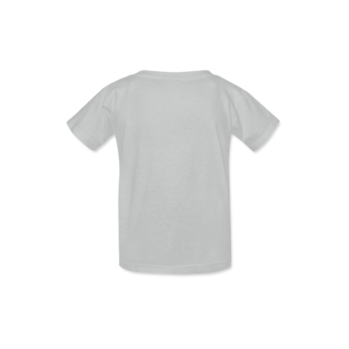 Safari Panda Grey Kid's  Classic T-shirt (Model T22)