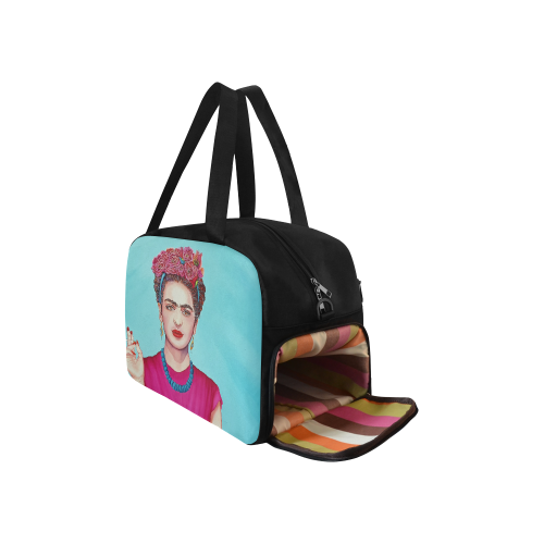 FRIDA IN THE PINK Fitness Handbag (Model 1671)