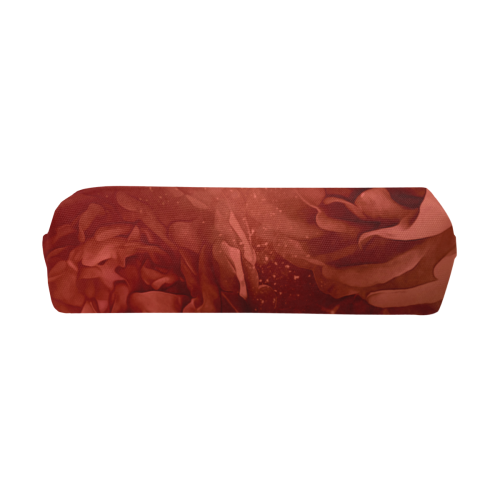 Wonderful red flowers Pencil Pouch/Small (Model 1681)