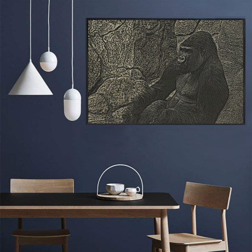 Big Gorilla Chief 1000-Piece Wooden Photo Puzzles