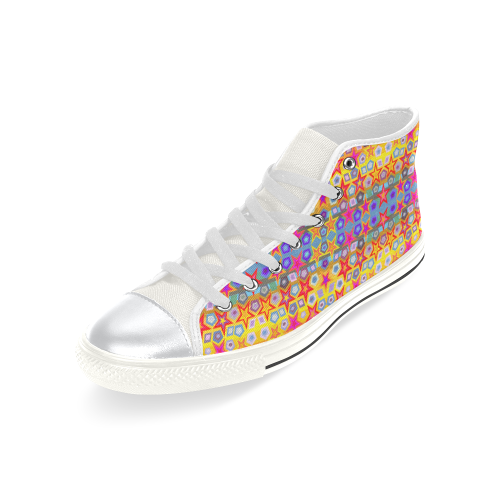 star gworgwous High Top Canvas Shoes for Kid (Model 017)