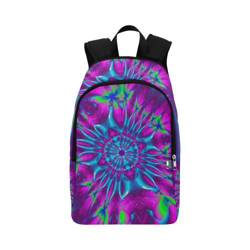 Utopian - Psychedelic Fabric Backpack for Adult (Model 1659)