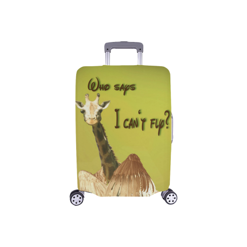 The flying giraffe Luggage Cover/Small 18"-21"