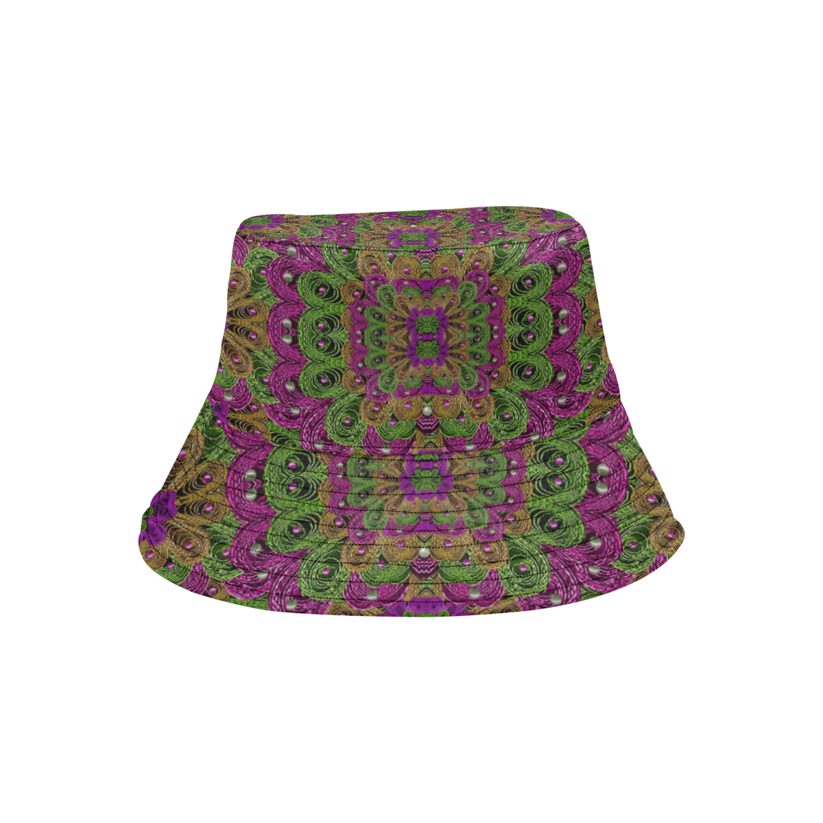 Peacock lace in the nature All Over Print Bucket Hat