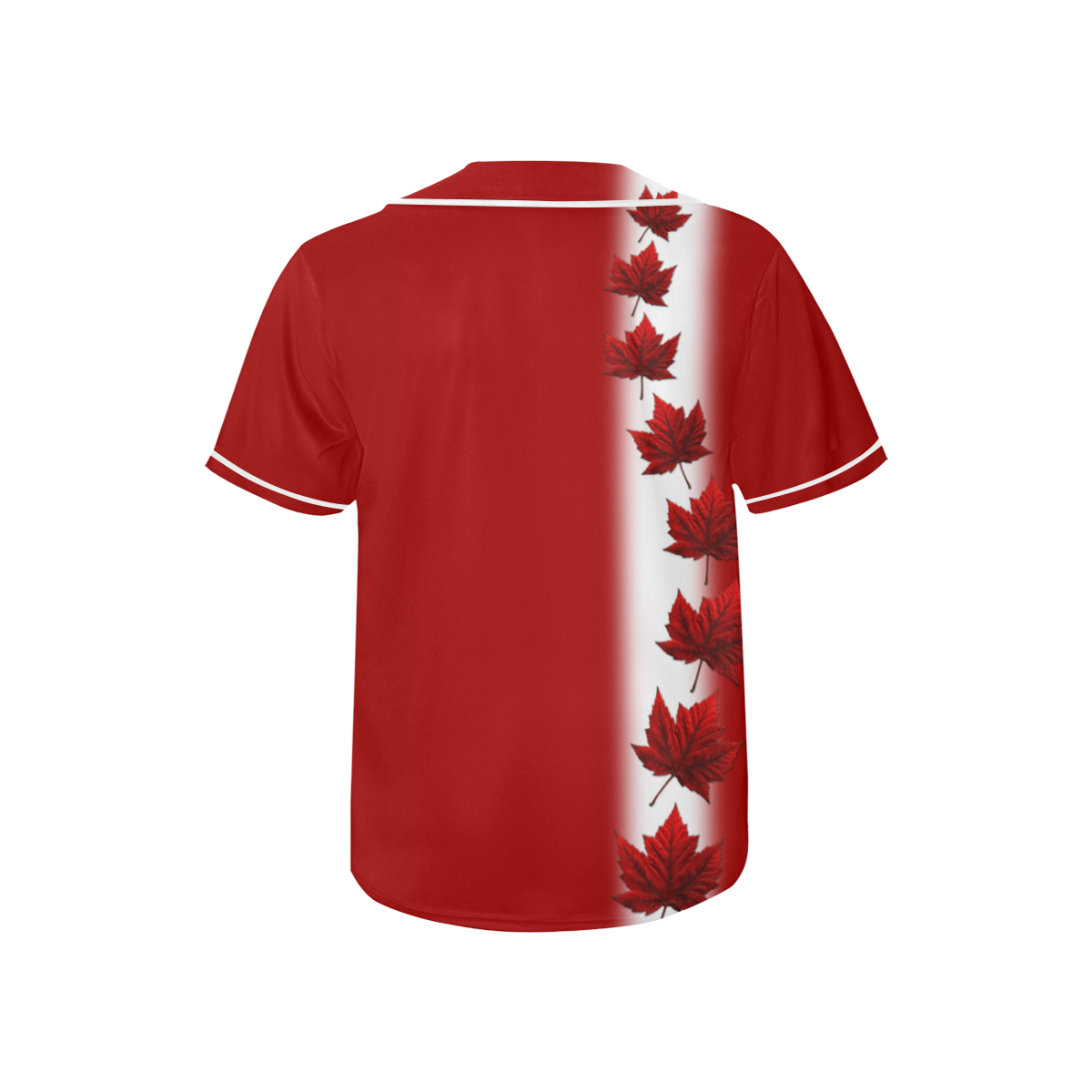 Kid's Canada Souvenir Baseball Jerseys All Over Print Baseball Jersey for Kids (Model T50)