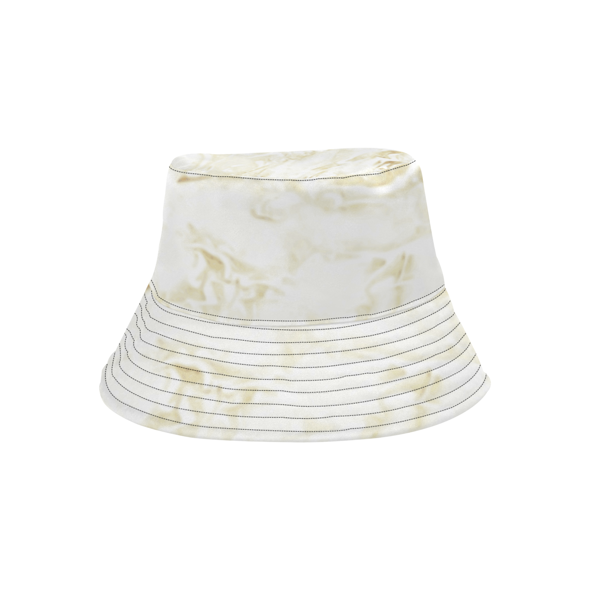 La Creme - white cream swirls hat All Over Print Bucket Hat