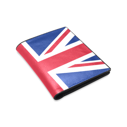 United Kingdom Flag Men's Leather Wallet (Model 1612)