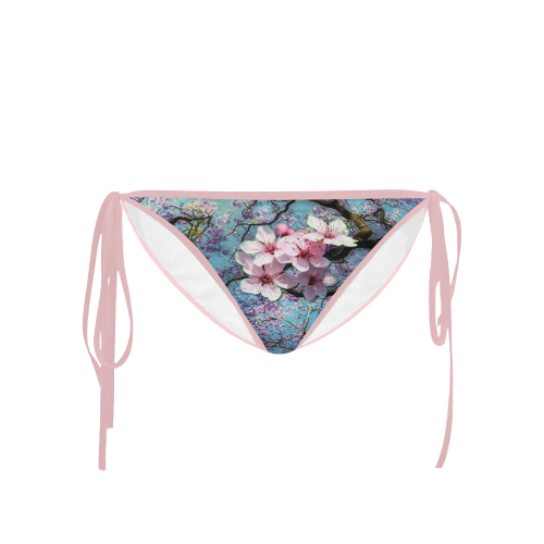 Cherry blossomL Custom Bikini Swimsuit Bottom