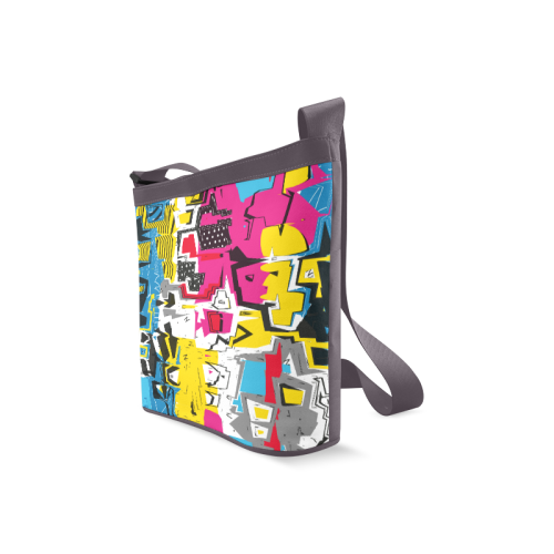 Distorted shapes Crossbody Bags (Model 1613)