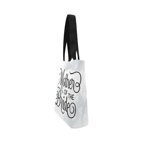 FD's Wedding Collection- Mother of the Bride White Lace Tote Bag 53086 Canvas Tote Bag (Model 1657)