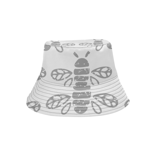 Bees All Over Print Bucket Hat for Men