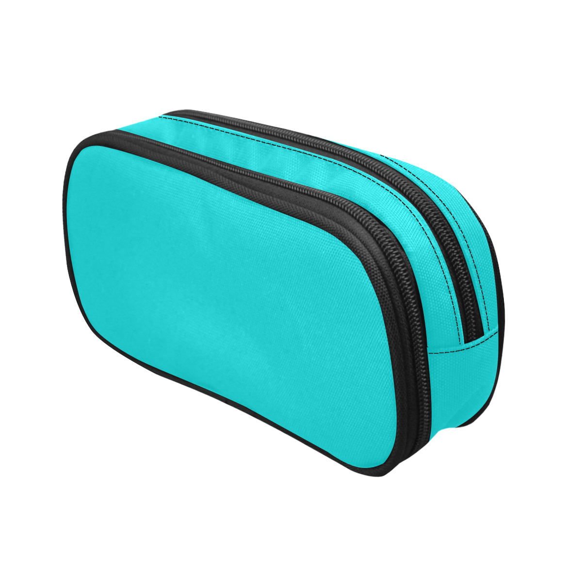 color dark turquoise Pencil Pouch/Large (Model 1680)