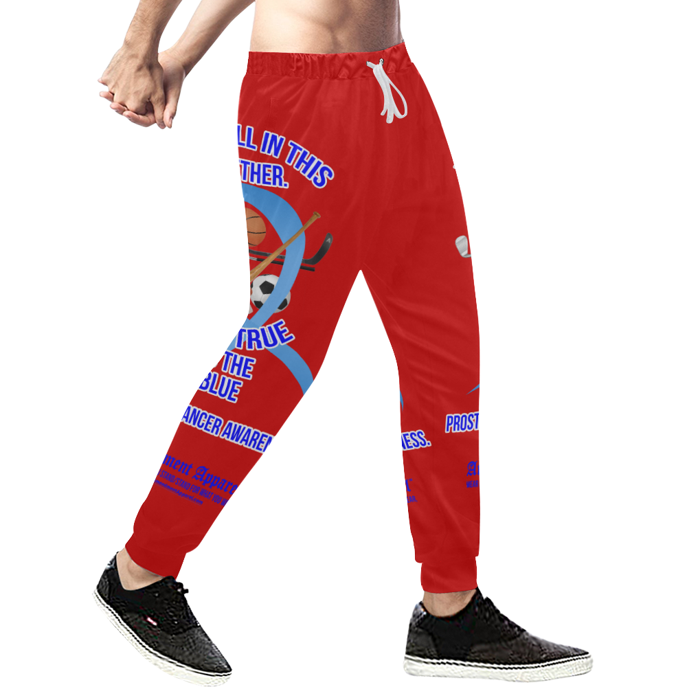 Prostate-Cancer-Awareness Men's All Over Print Sweatpants (Model L11)