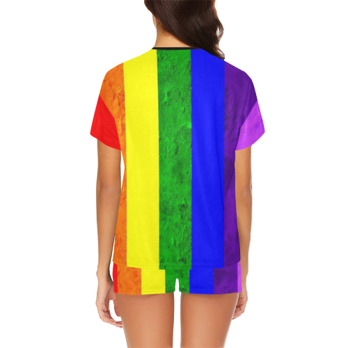 Rainbow by Artdreamer Women's Short Pajama Set