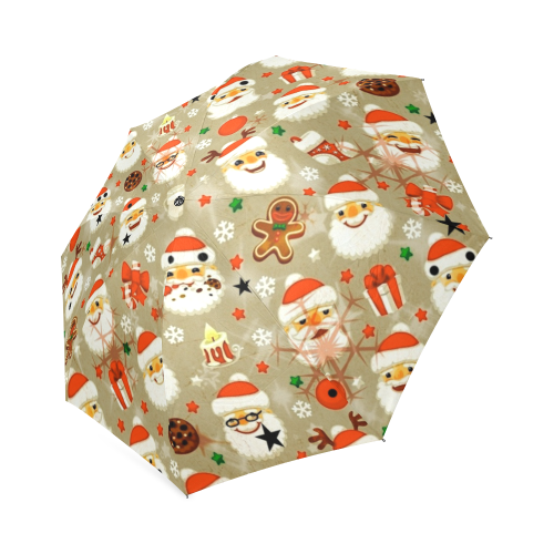 Santa by Artdream Foldable Umbrella (Model U01)