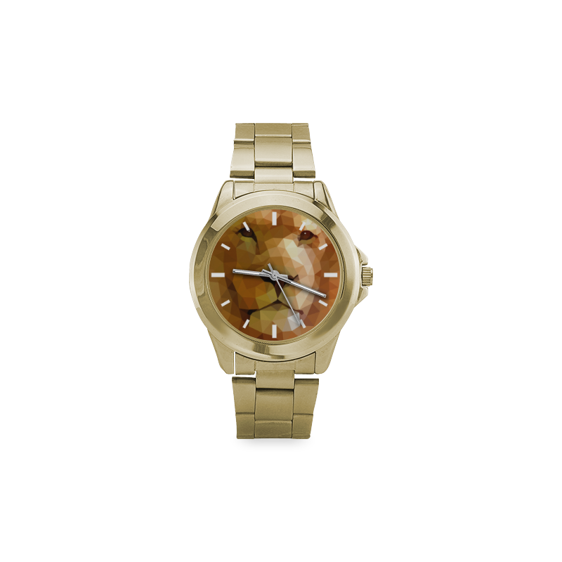 Polymetric Lion Custom Gilt Watch(Model 101)