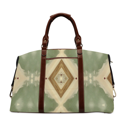 Geometric Camo Classic Travel Bag (Model 1643) Remake