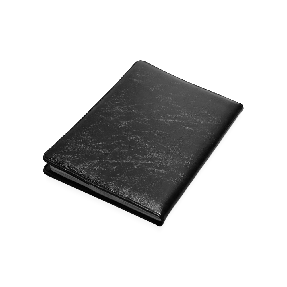 "Sacred" Logo Black Journal Custom NoteBook B5