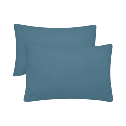 Chinese Porcelain Blue Custom Pillow Case 20"x 30" (One Side) (Set of 2)