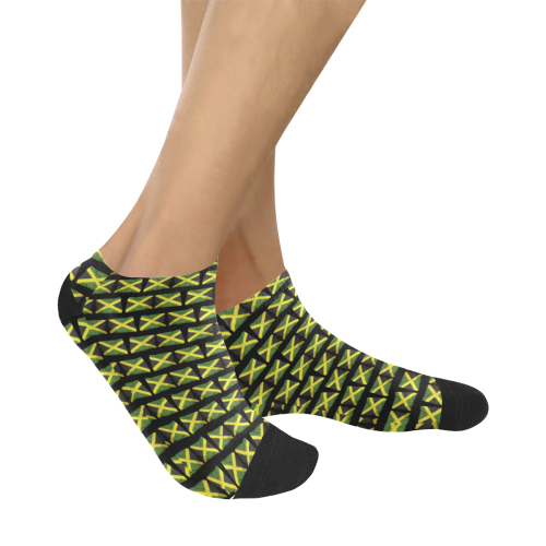 Jamaican Flags Women's Ankle Socks