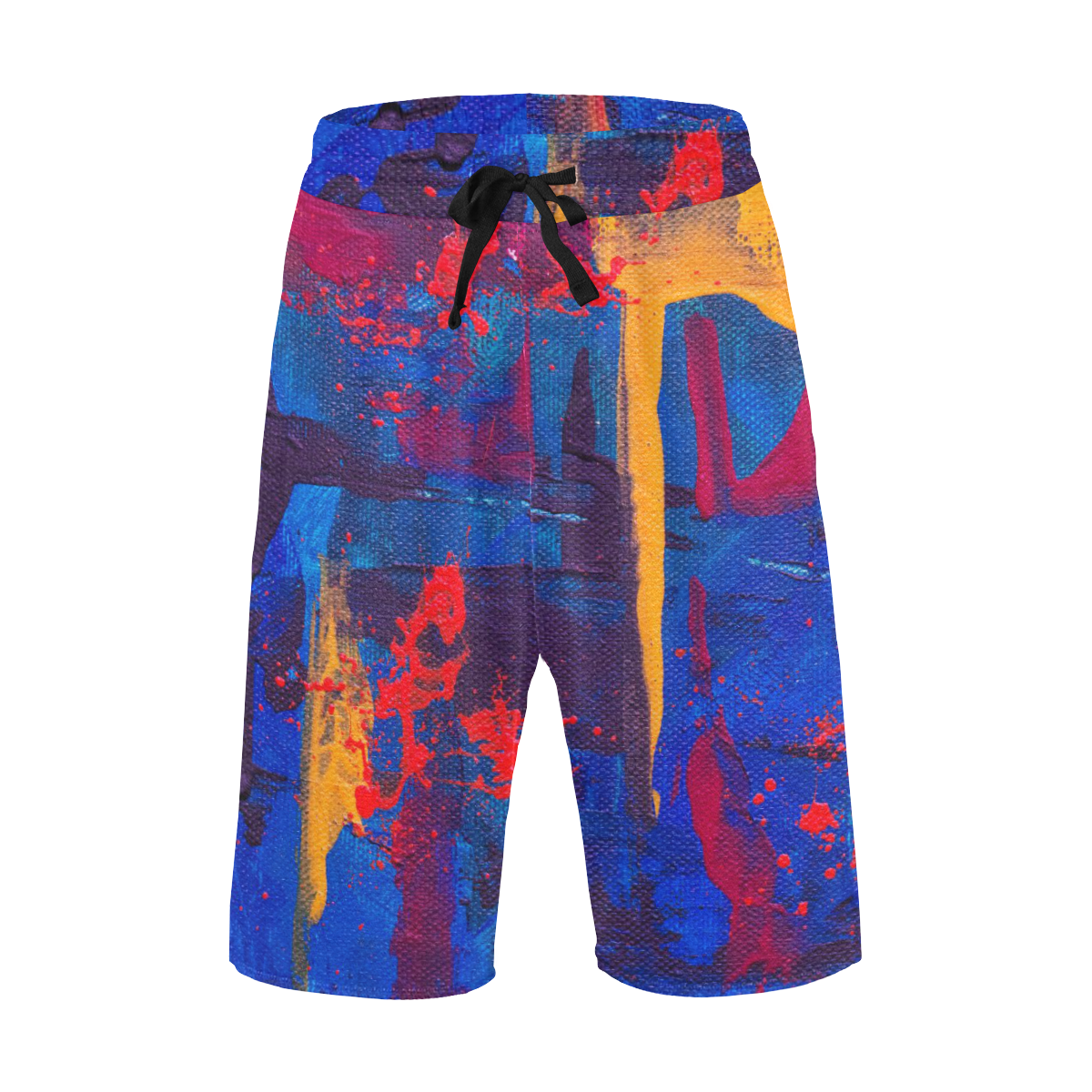 oil_l Men's All Over Print Casual Shorts (Model L23)