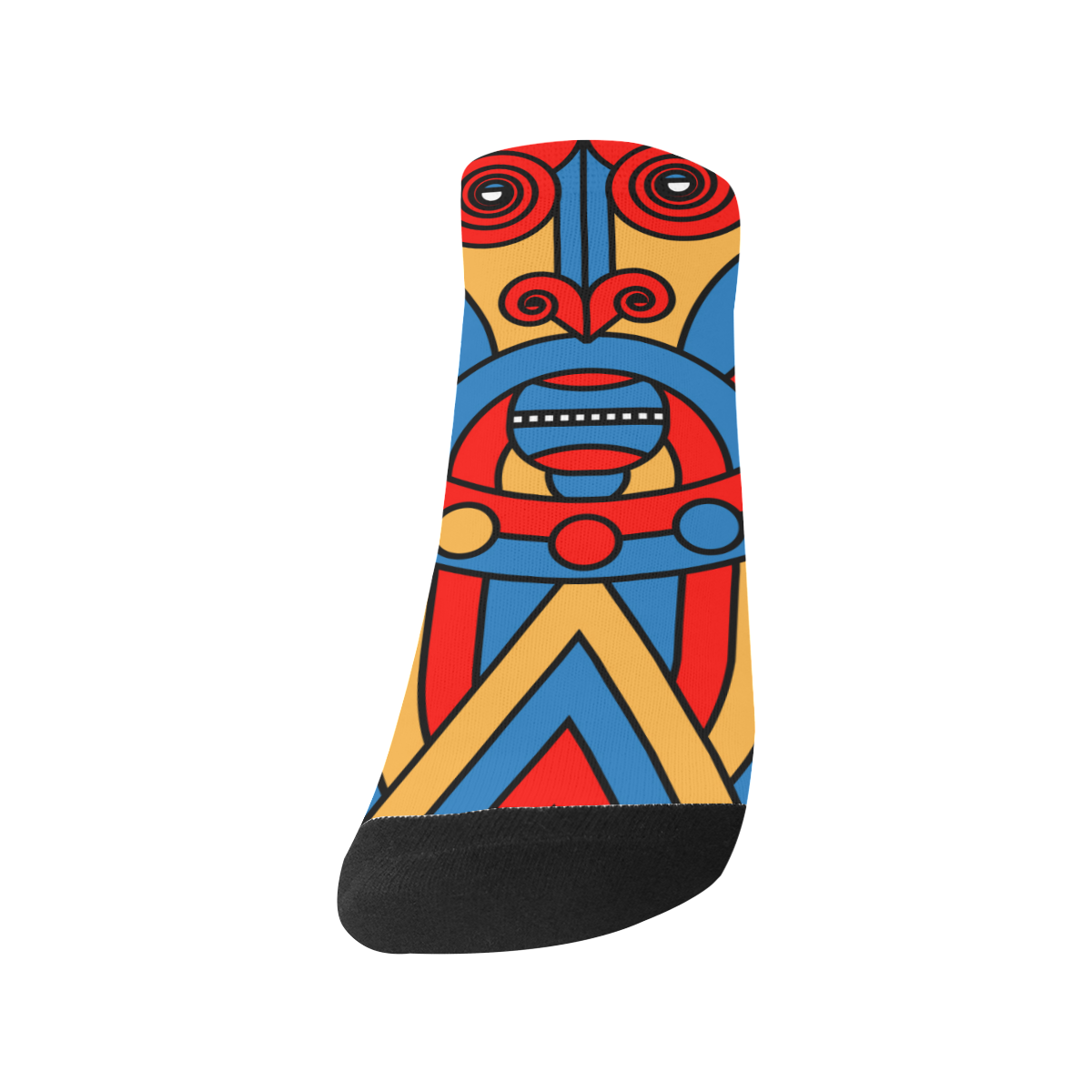 Aztec Maasai Lion Tribal Women's Ankle Socks