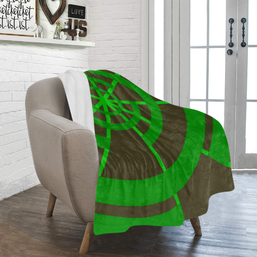 fashion design in art deco style Ultra-Soft Micro Fleece Blanket 40"x50"