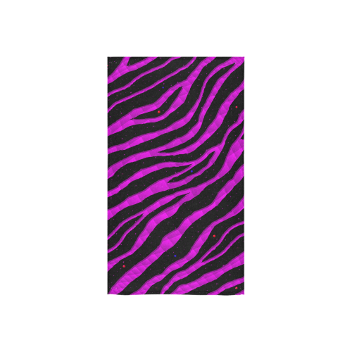 Ripped SpaceTime Stripes - Pink Custom Towel 16"x28"