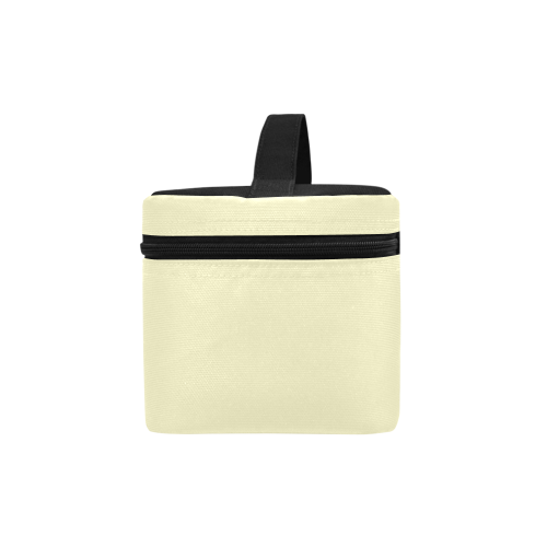color lemon chiffon Cosmetic Bag/Large (Model 1658)