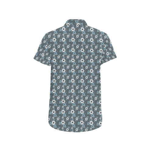 Model #157c| Men's All Over Print Short Sleeve Shirt (Model T53)
