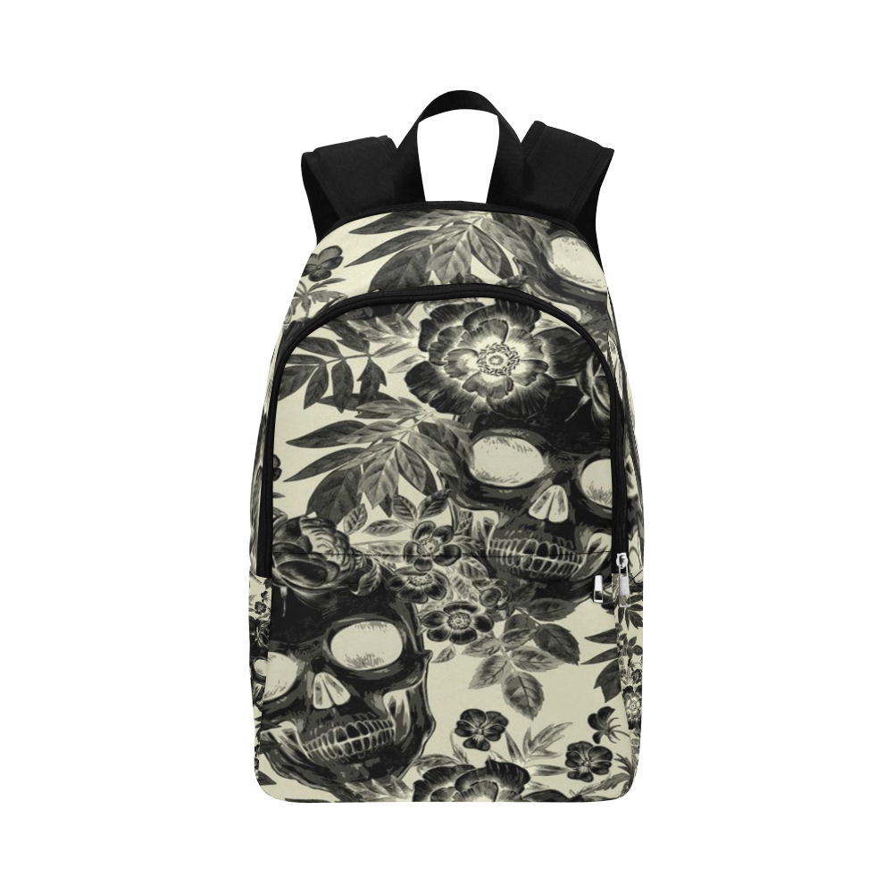 Woke Skulls Festival Boka Fabric Backpack for Adult (Model 1659)