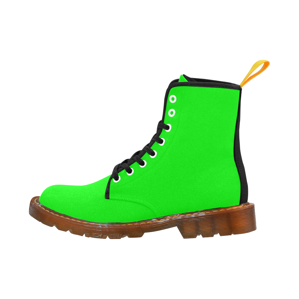color lime Martin Boots For Women Model 1203H