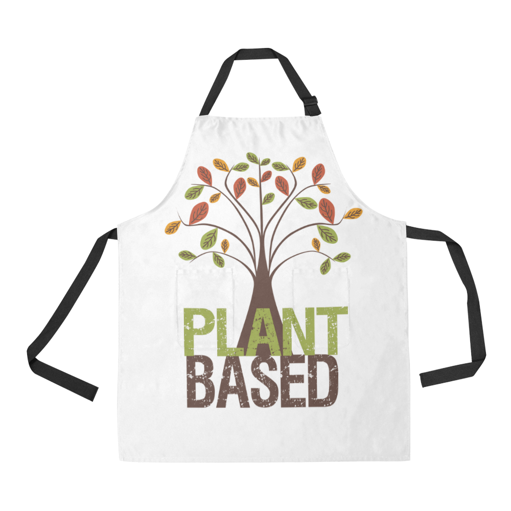 Fall Tree Plant Based All Over Print Apron