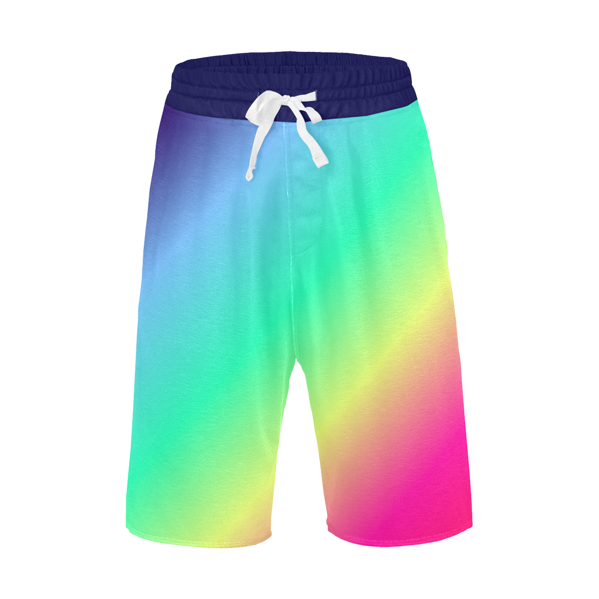 Rainbow Casual Shorts too Men's All Over Print Casual Shorts (Model L23)