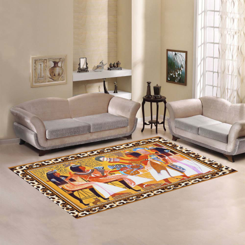 Egyptian Queens Area Rug7'x5'