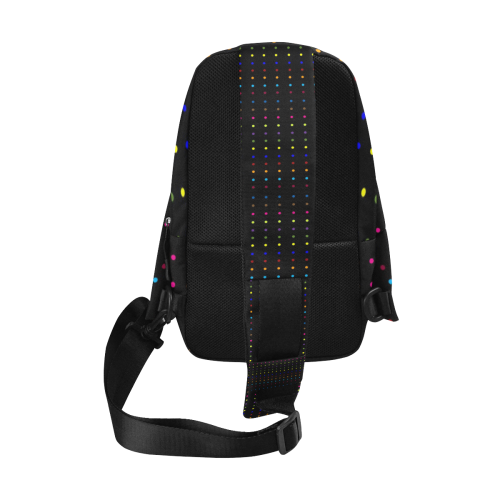 Dots & Colors Modern, Colorful pattern design Chest Bag (Model 1678)