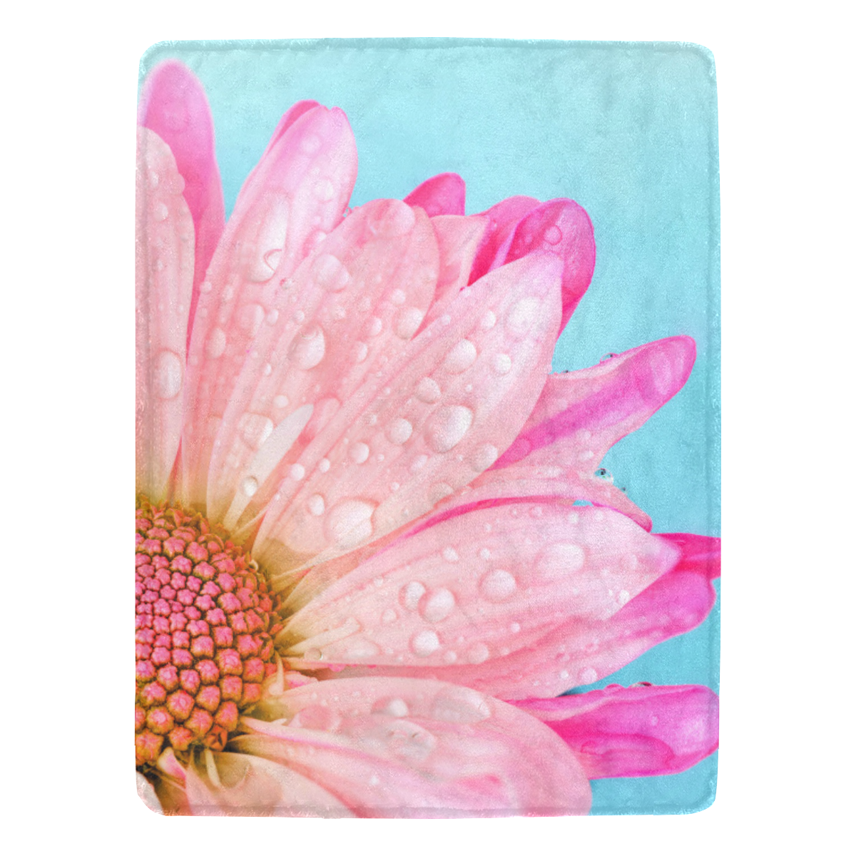 Flower Ultra-Soft Micro Fleece Blanket 60"x80"