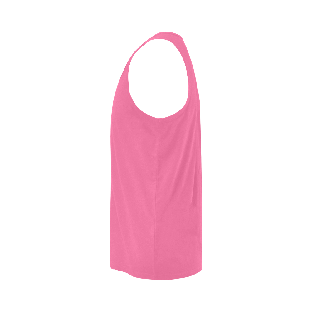 color French pink All Over Print Tank Top for Men (Model T43)