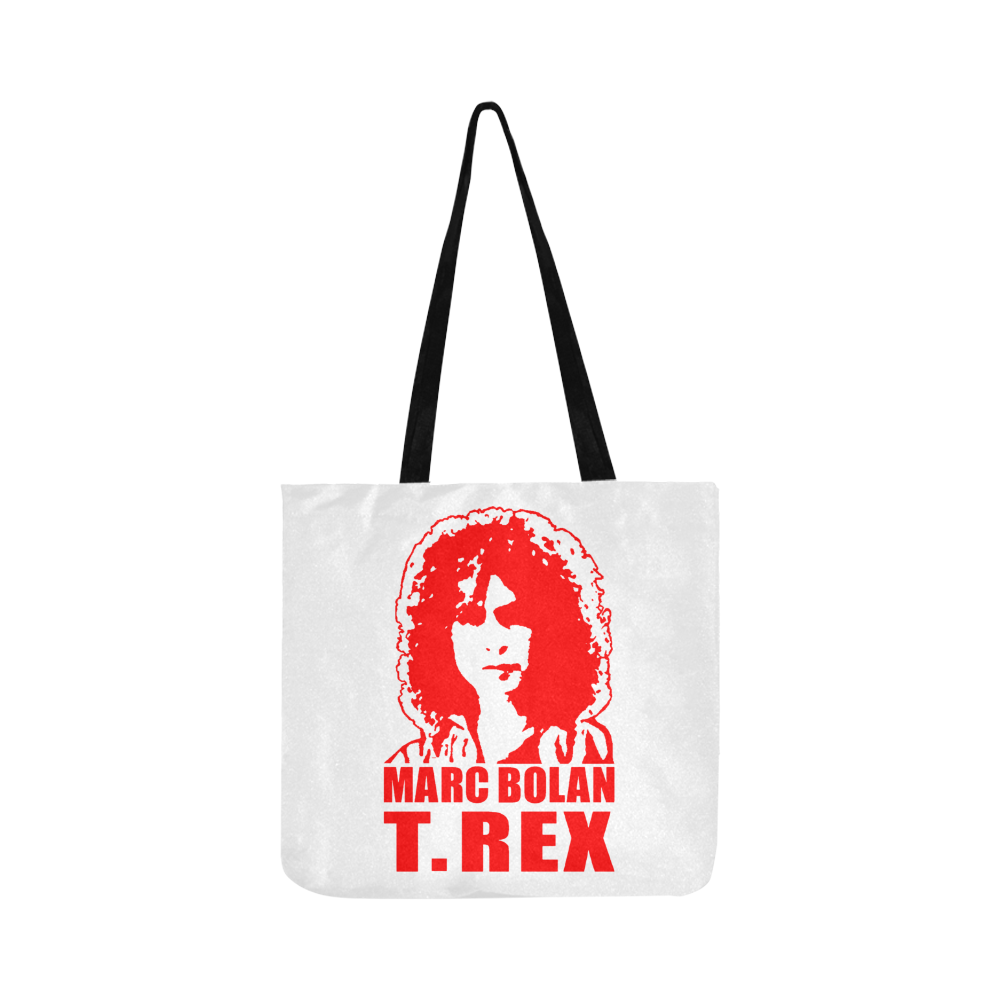 Marc Bolan T.Rex Double Sided Bag - Wax & Co Reusable Shopping Bag Model 1660 (Two sides)