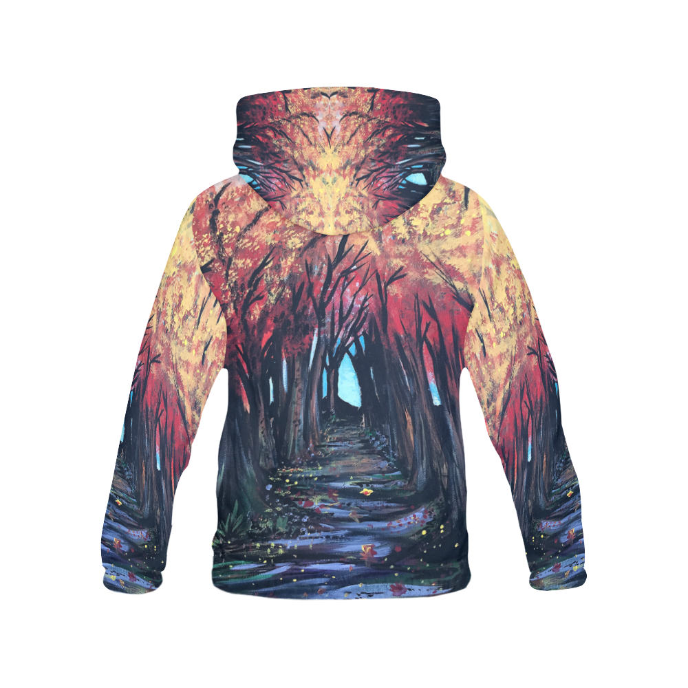 Autumn Day All Over Print Hoodie for Men (USA Size) (Model H13)