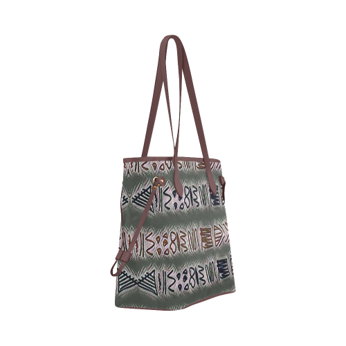 Scribble4 Clover Canvas Tote Bag (Model 1661)
