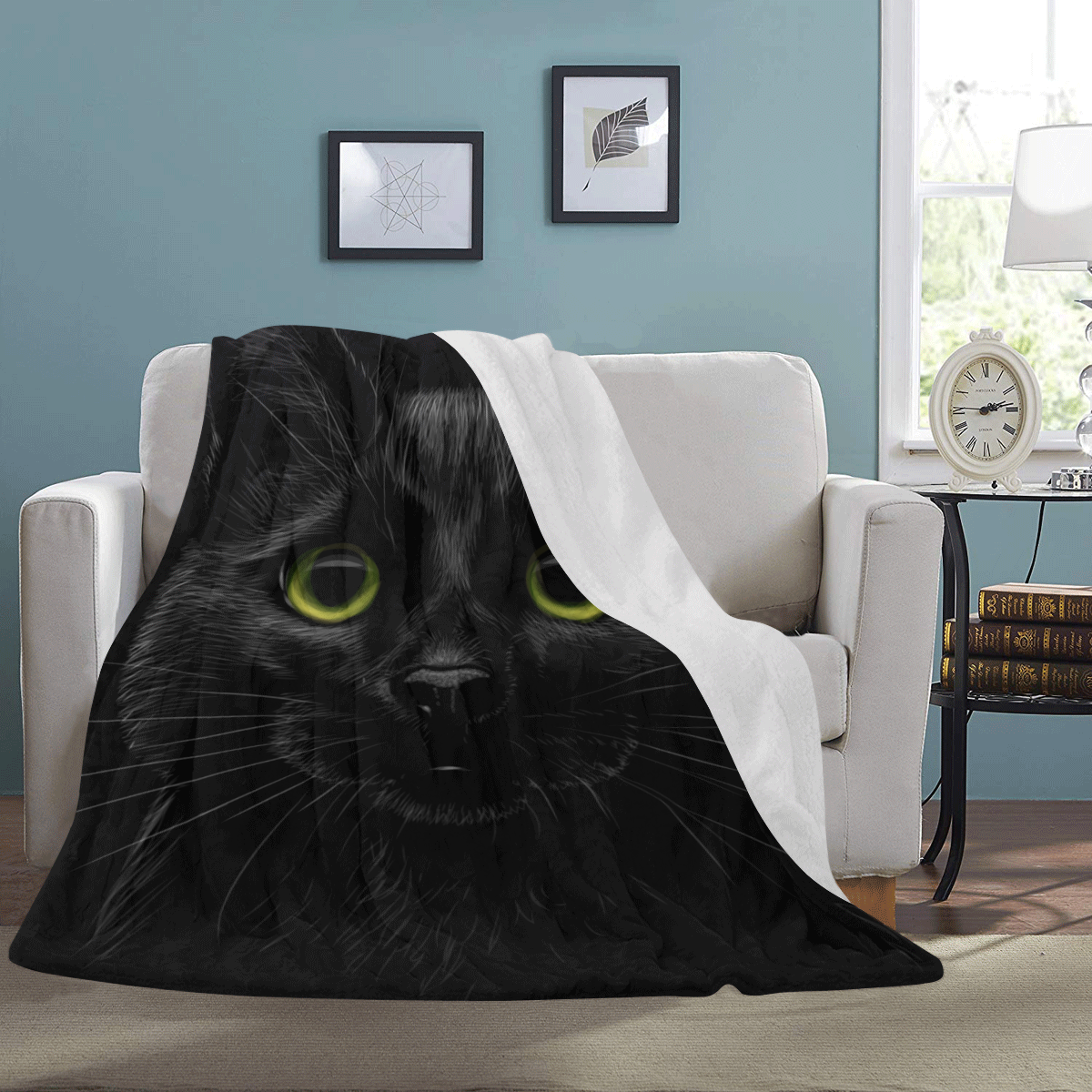 Black Cat Ultra-Soft Micro Fleece Blanket 60"x80"